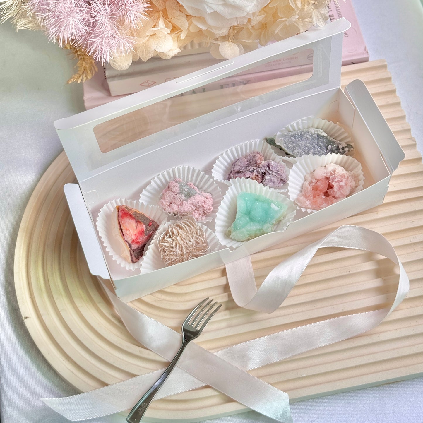 Crystal Dessert Set