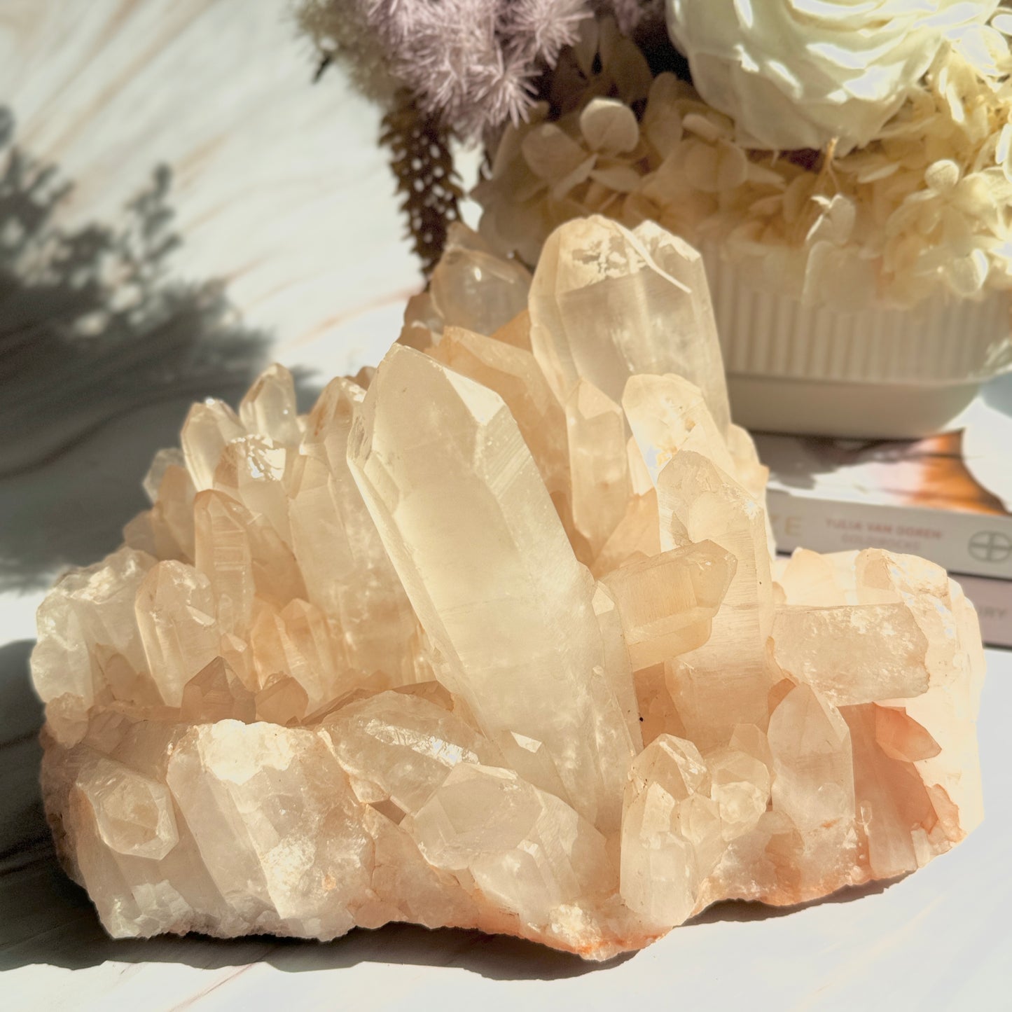 Pink Quartz Cluster (Mountain)