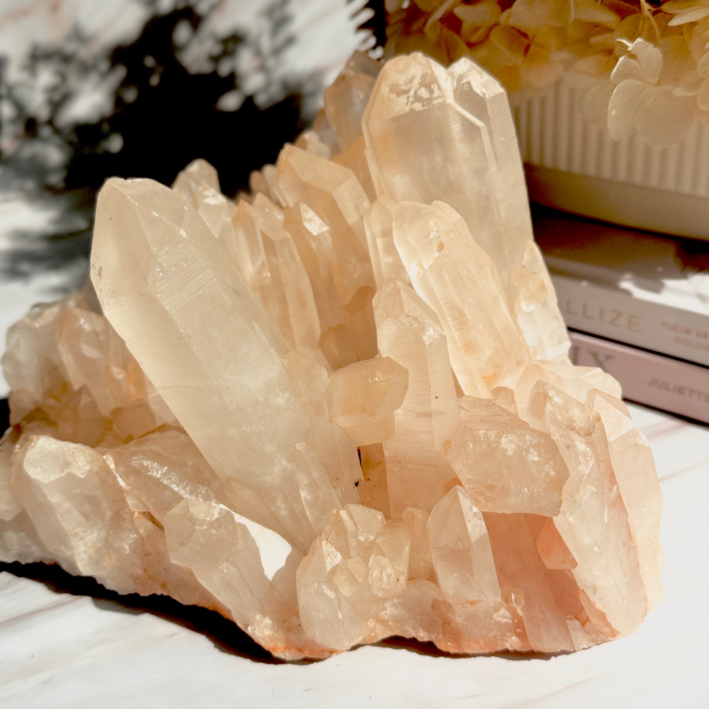 Pink Quartz Cluster (Mountain)