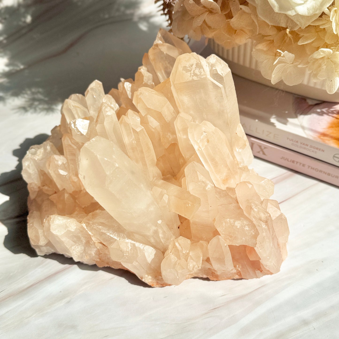 Pink Quartz Cluster (Mountain)